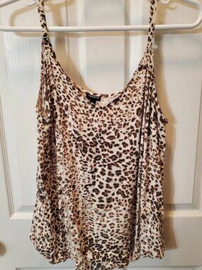 Torrid Leopard Print Sleeveless Camisole Relaxed Fit